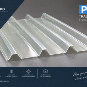 Plancha PV4 TRASLUCIDO FRP